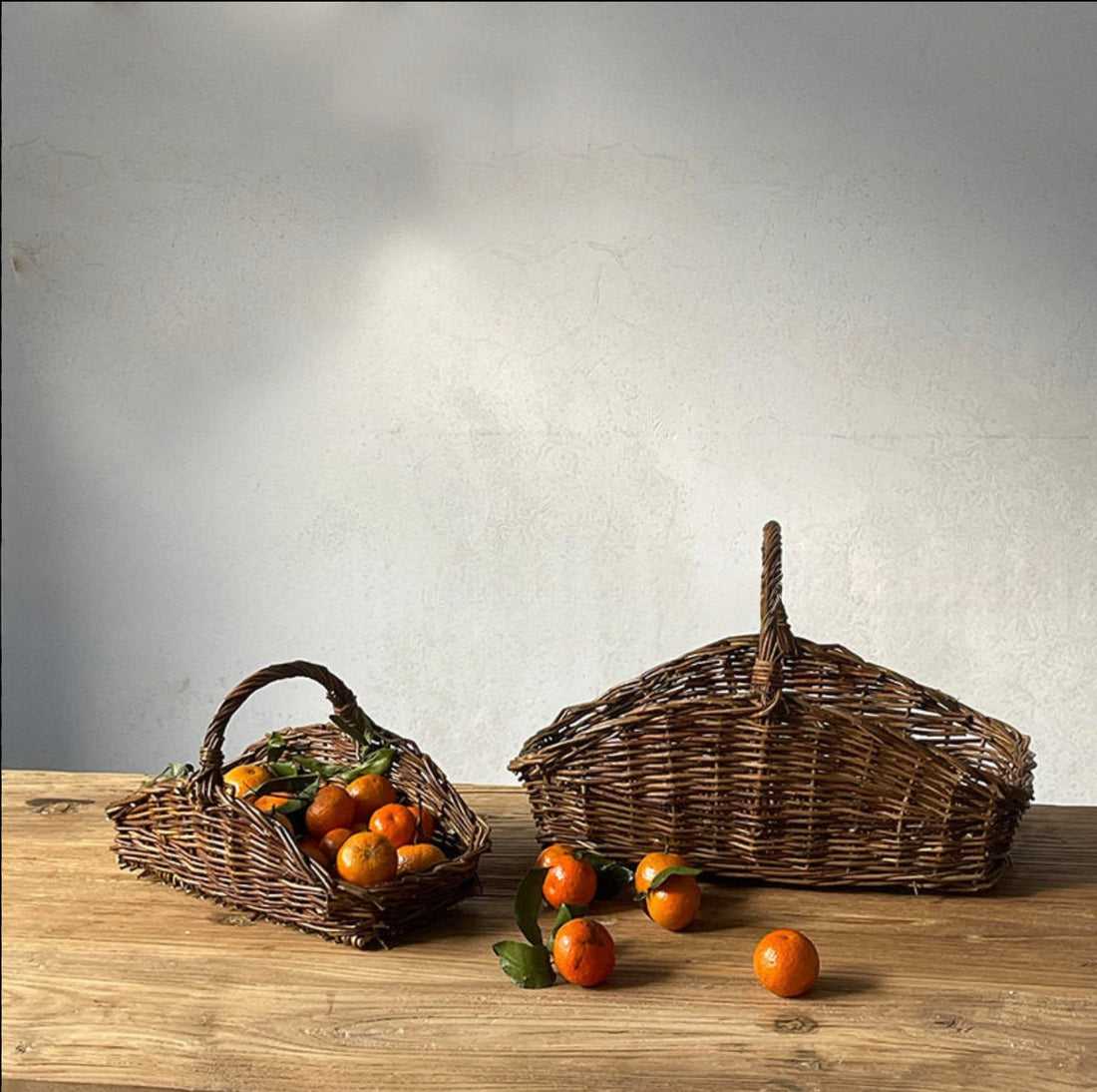 Willow Harvest Baskets (Set of 2)
