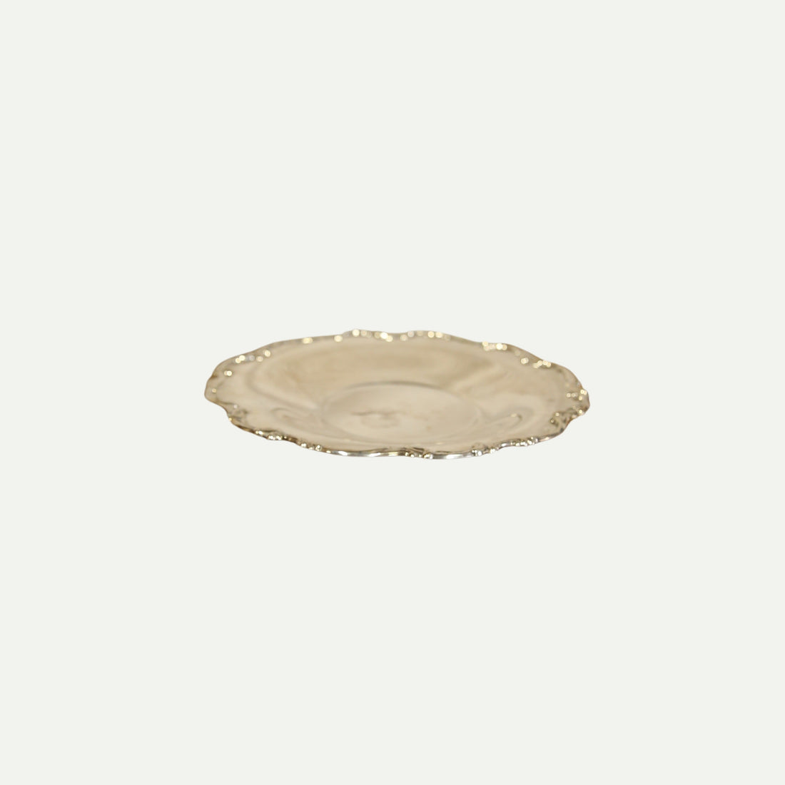 Silver-Plated Decorative Plate