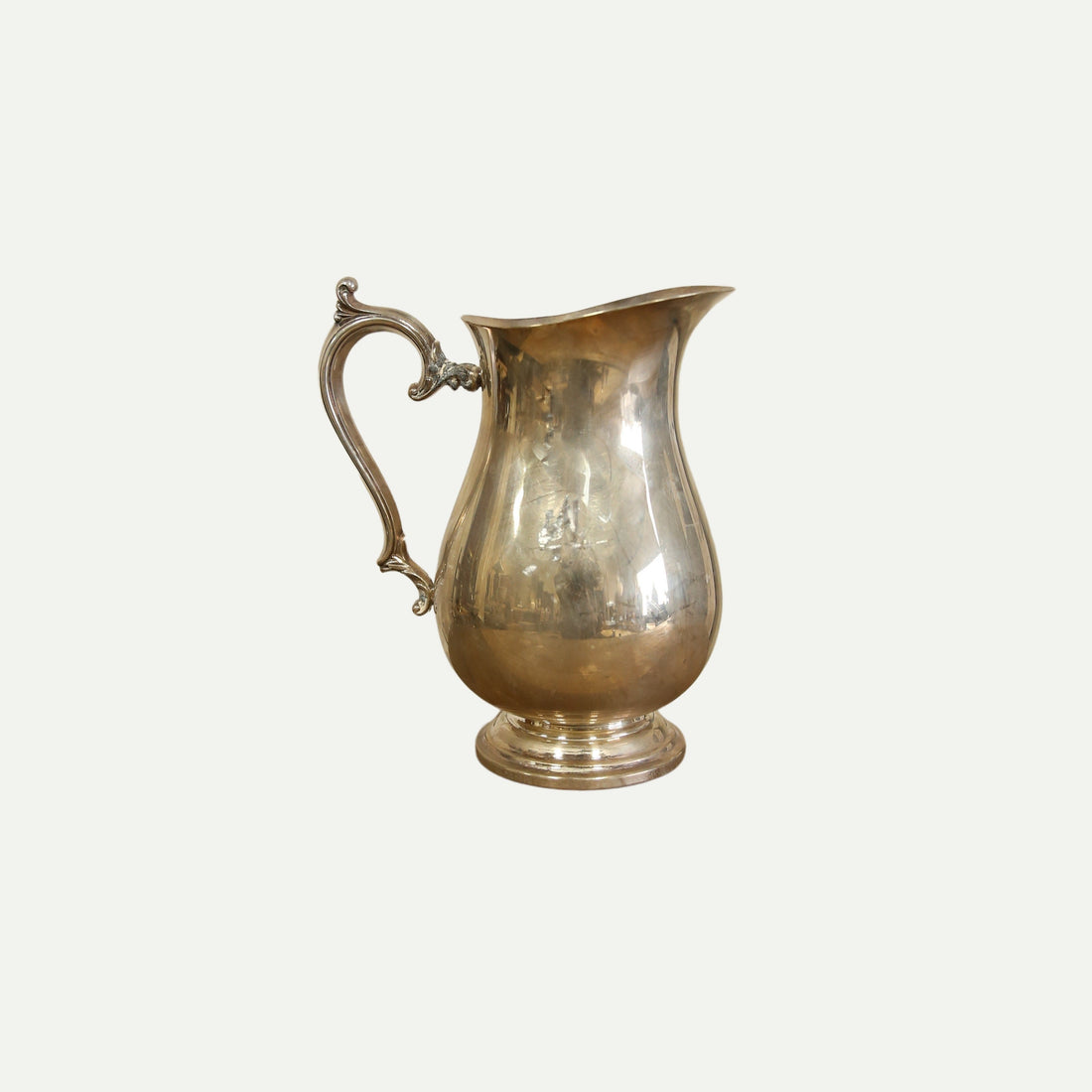 Silver-Plated Water Pitcher