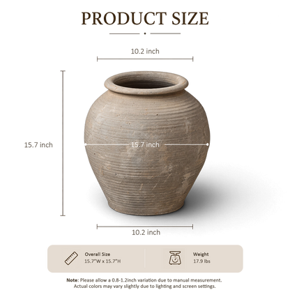 Soft Brown Jar