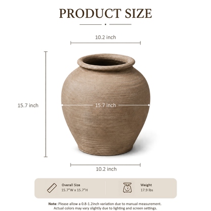 Soft Brown Jar