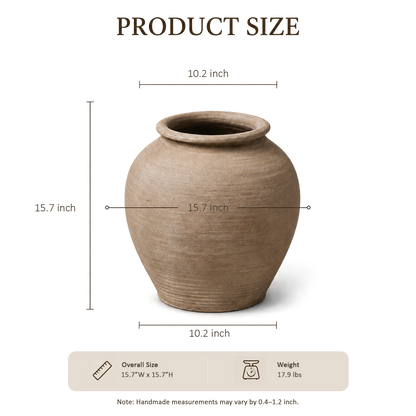 Soft Brown Jar