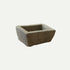 Rectangular stone trough with a rough, textured surface and deep basin, suitable for use as a planter, decorative piece, or rustic garden feature.