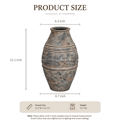 Stone Finish Jar II