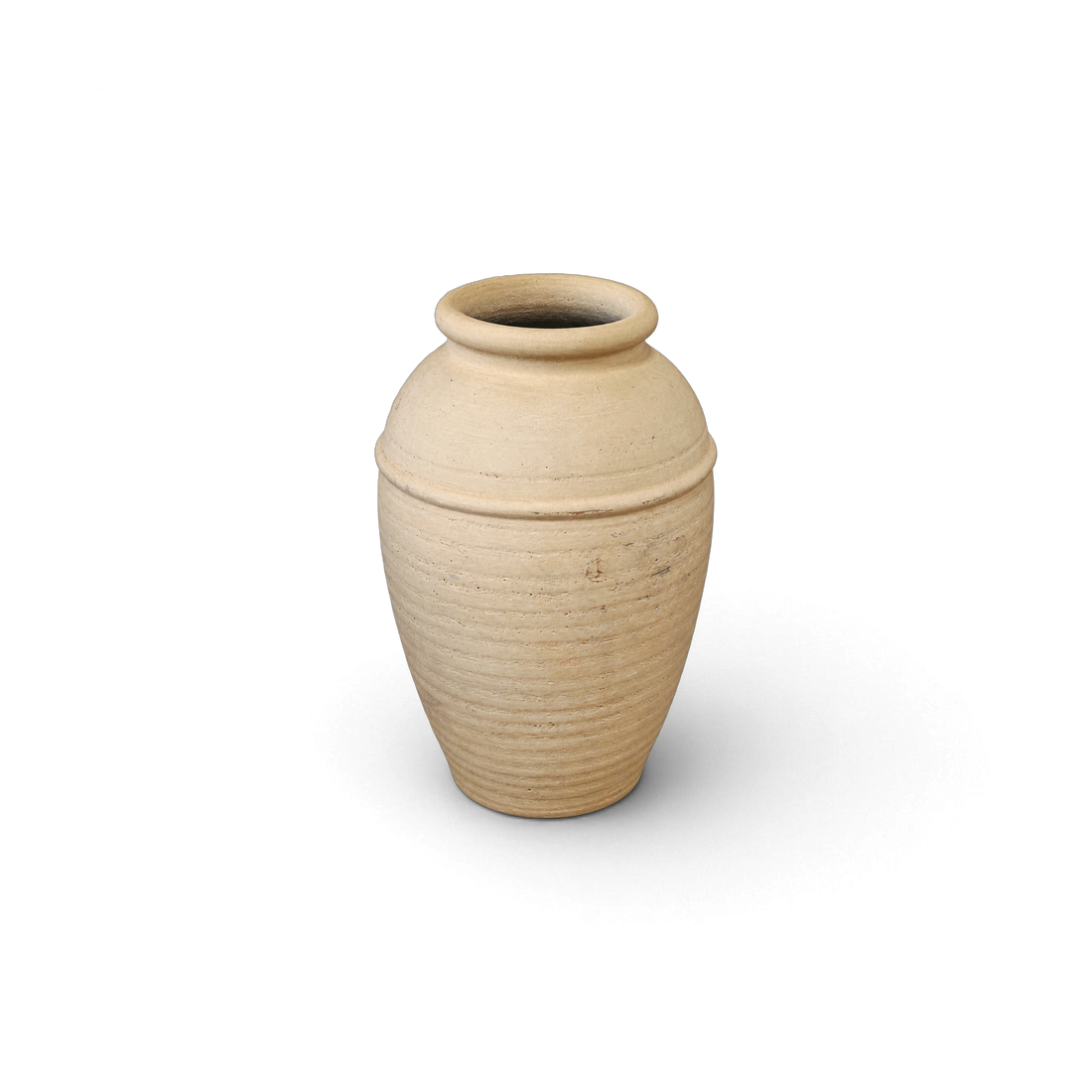 White Clay Vase