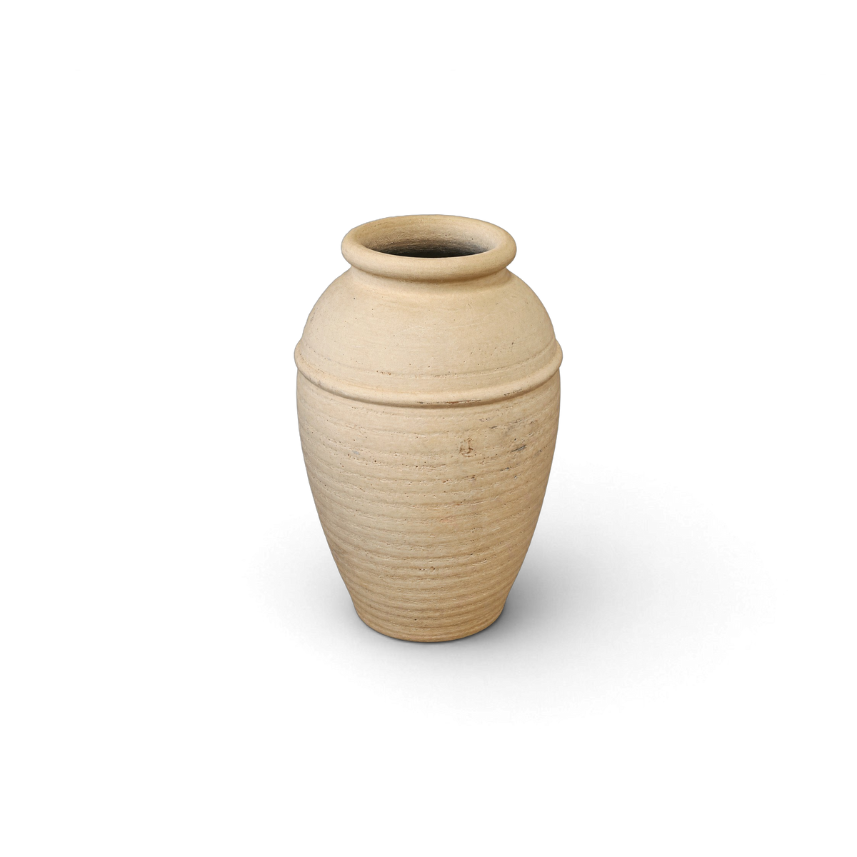 White Clay Vase