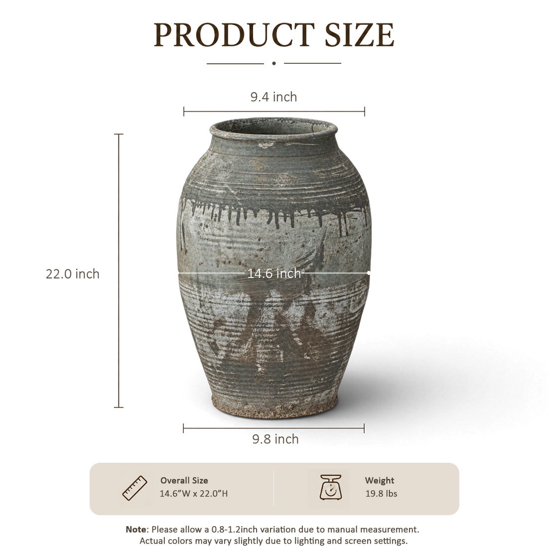 Whitewashed Jar II