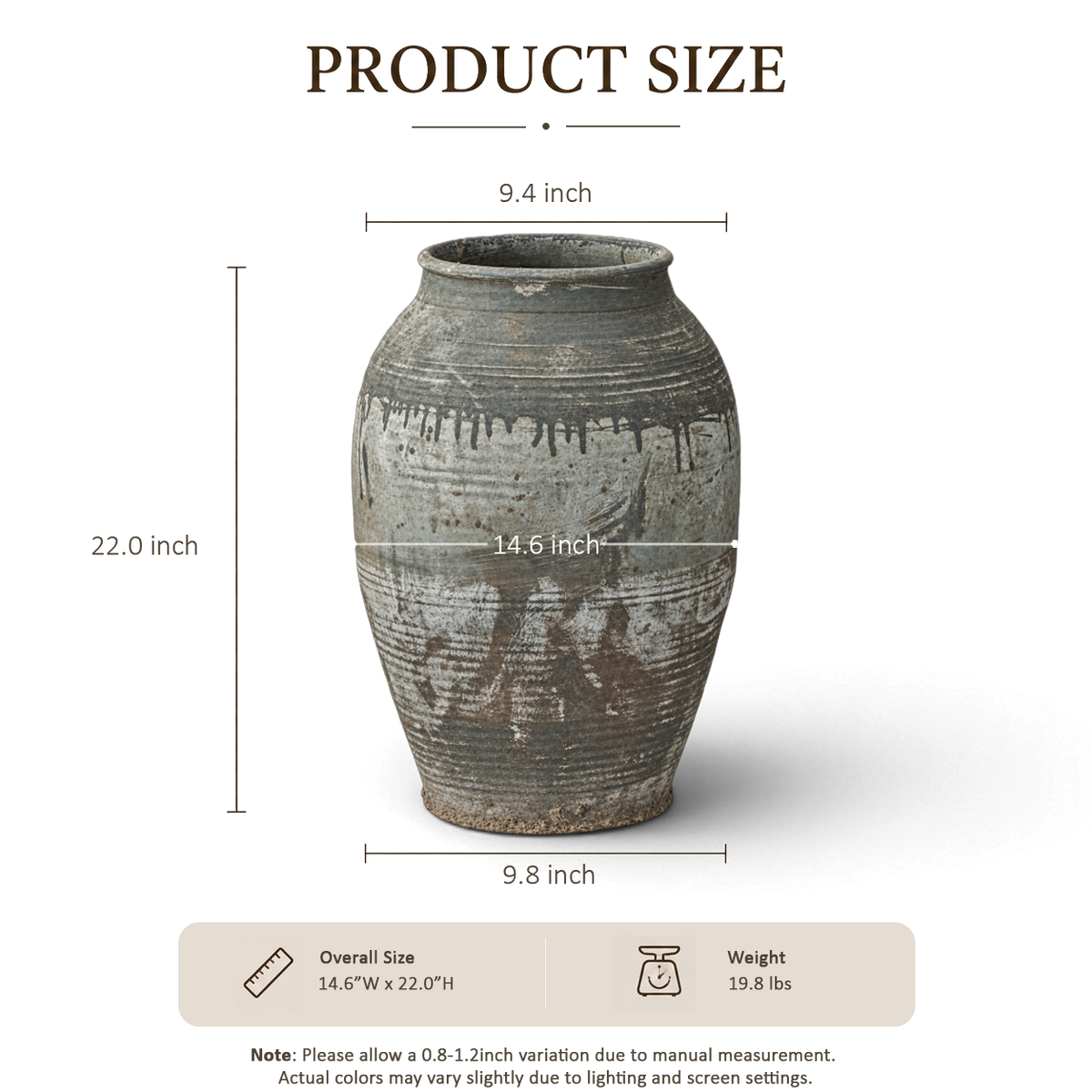 Whitewashed Jar II