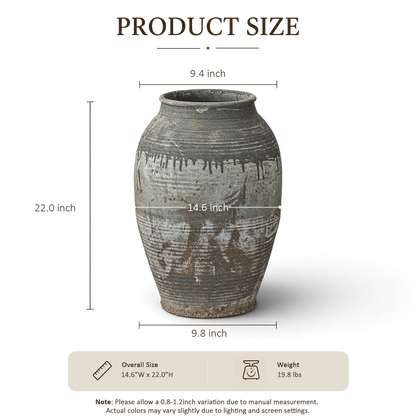 Whitewashed Jar II