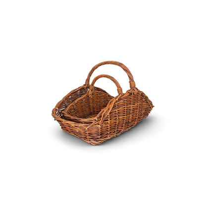 Willow Harvest Baskets (Set of 2)