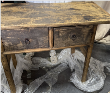 Wooden Desk - Two Drawer