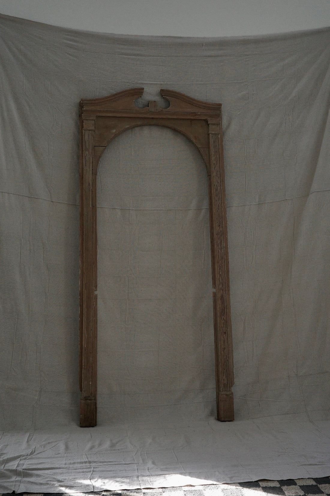 Wooden door frame, 18th century